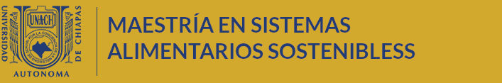 Maestría en Sistemas Alimentarios Sostenibles